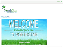 Tablet Screenshot of northstarumc.org